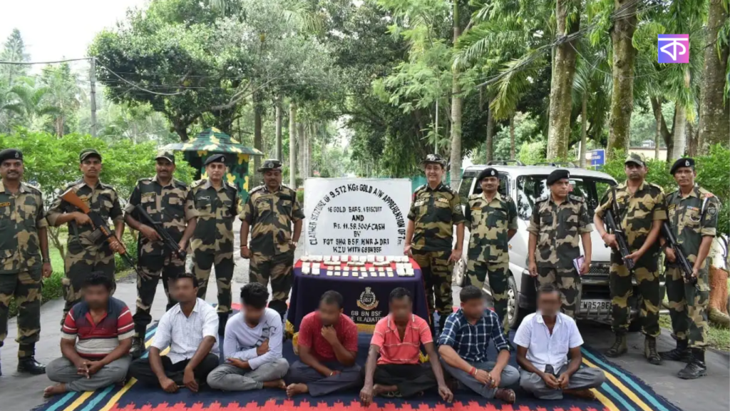 ভারত-বাংলাদেশ সীমান্তে আবারও বিপুল পরিমাণ সোনা উদ্ধার ! আটক করা সোনার বাজারমূল্য..